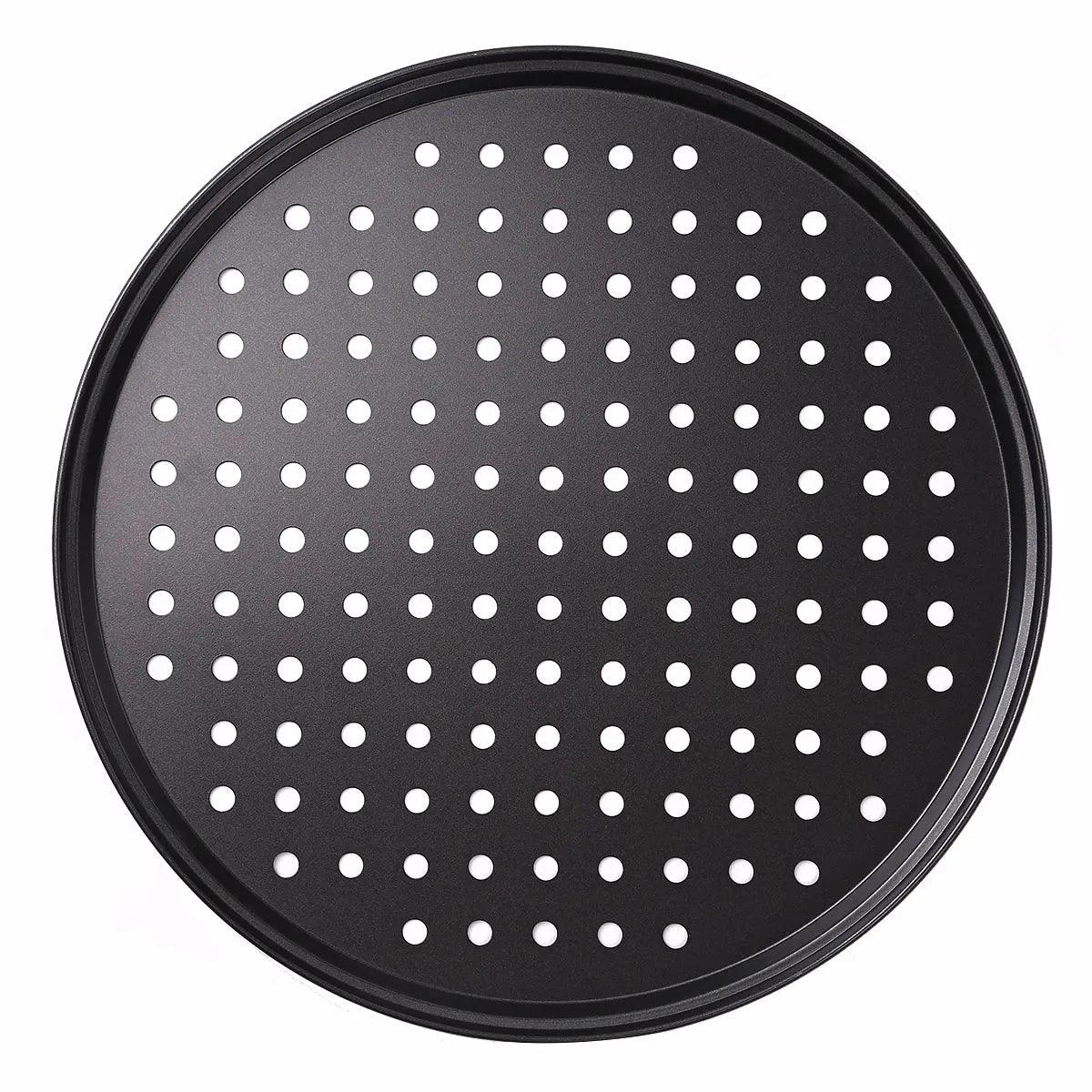 Black Round Non-stick Pizza Pan