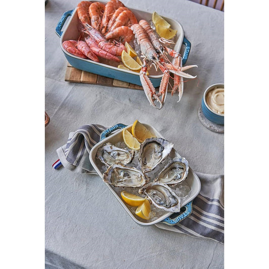 Stoneware Baking Dishes, Set of Two