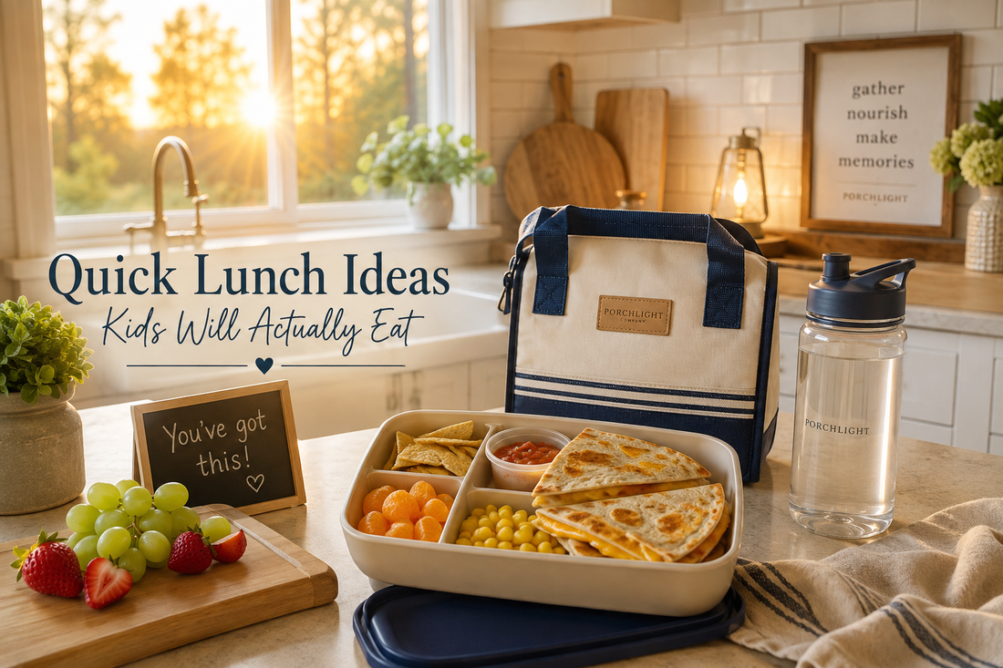 Quick Lunch Ideas Kids Will Actually Eat