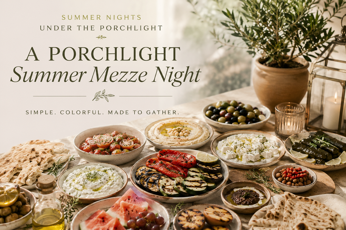 A Porchlight Late-Summer Mezze Night