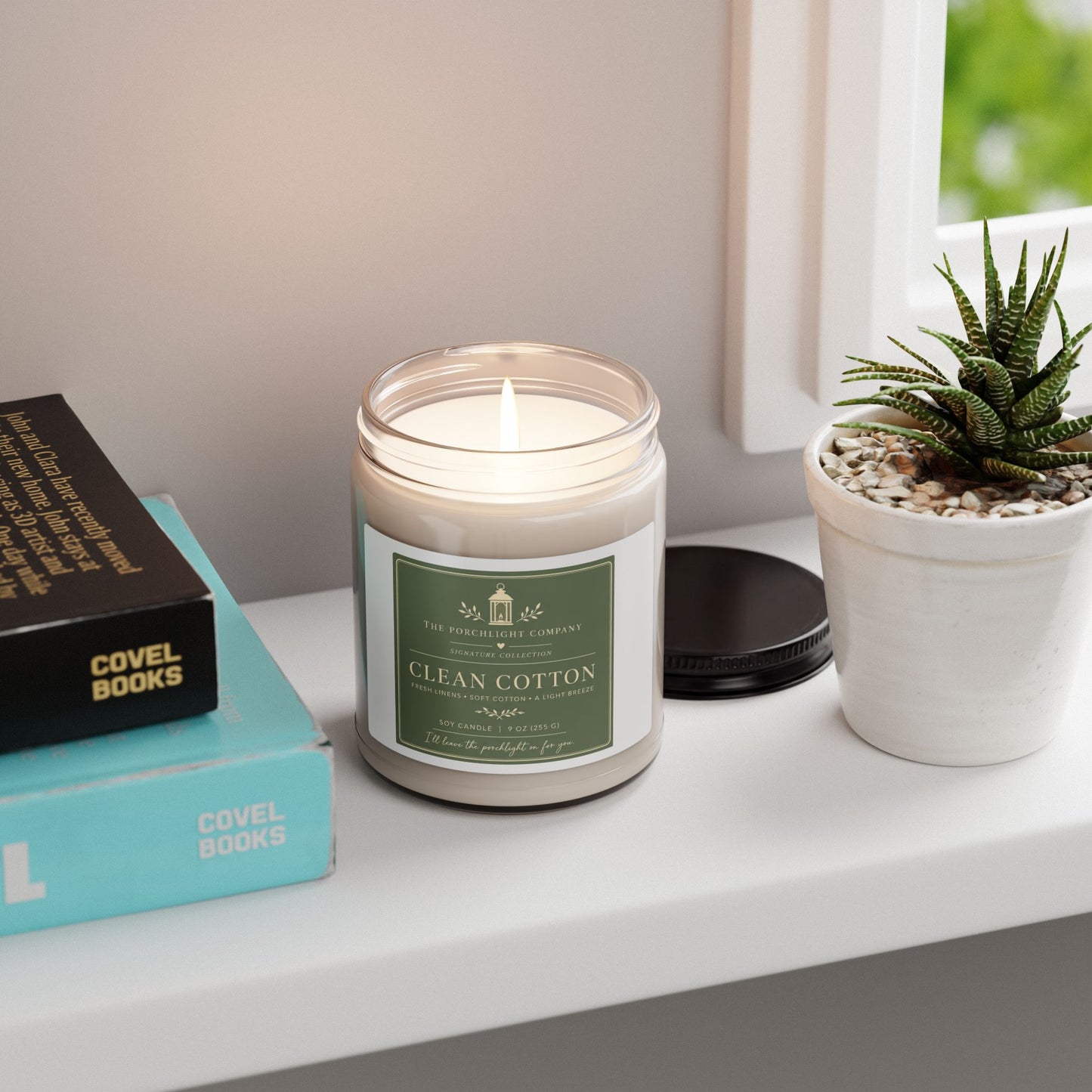 Clean Cotton Soy Candle, 9oz