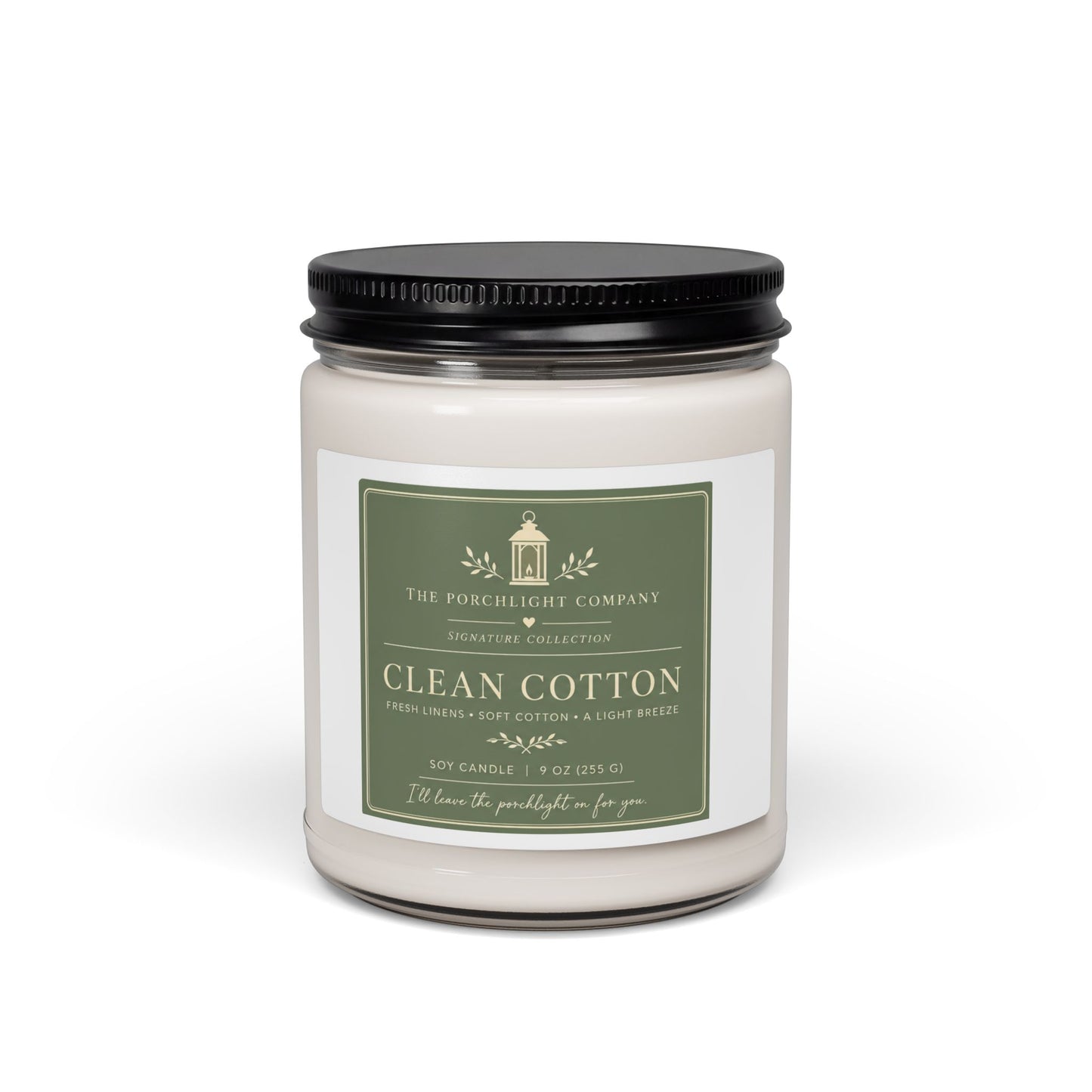 Clean Cotton Soy Candle, 9oz