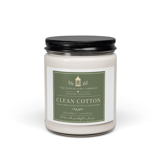 Clean Cotton Soy Candle, 9oz