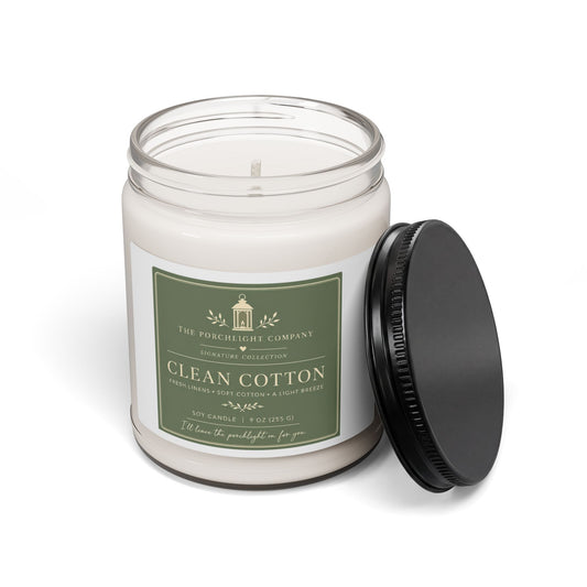 Clean Cotton Soy Candle, 9oz