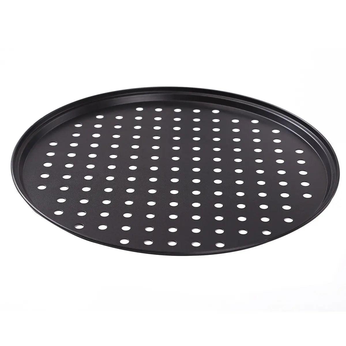 Black Round Non-stick Pizza Pan