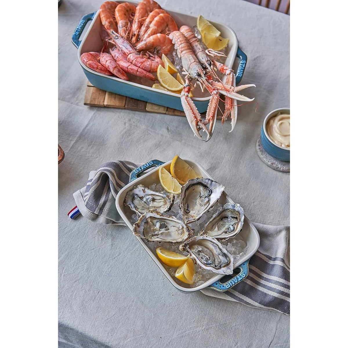 Stoneware Baking Dishes, Set of Two