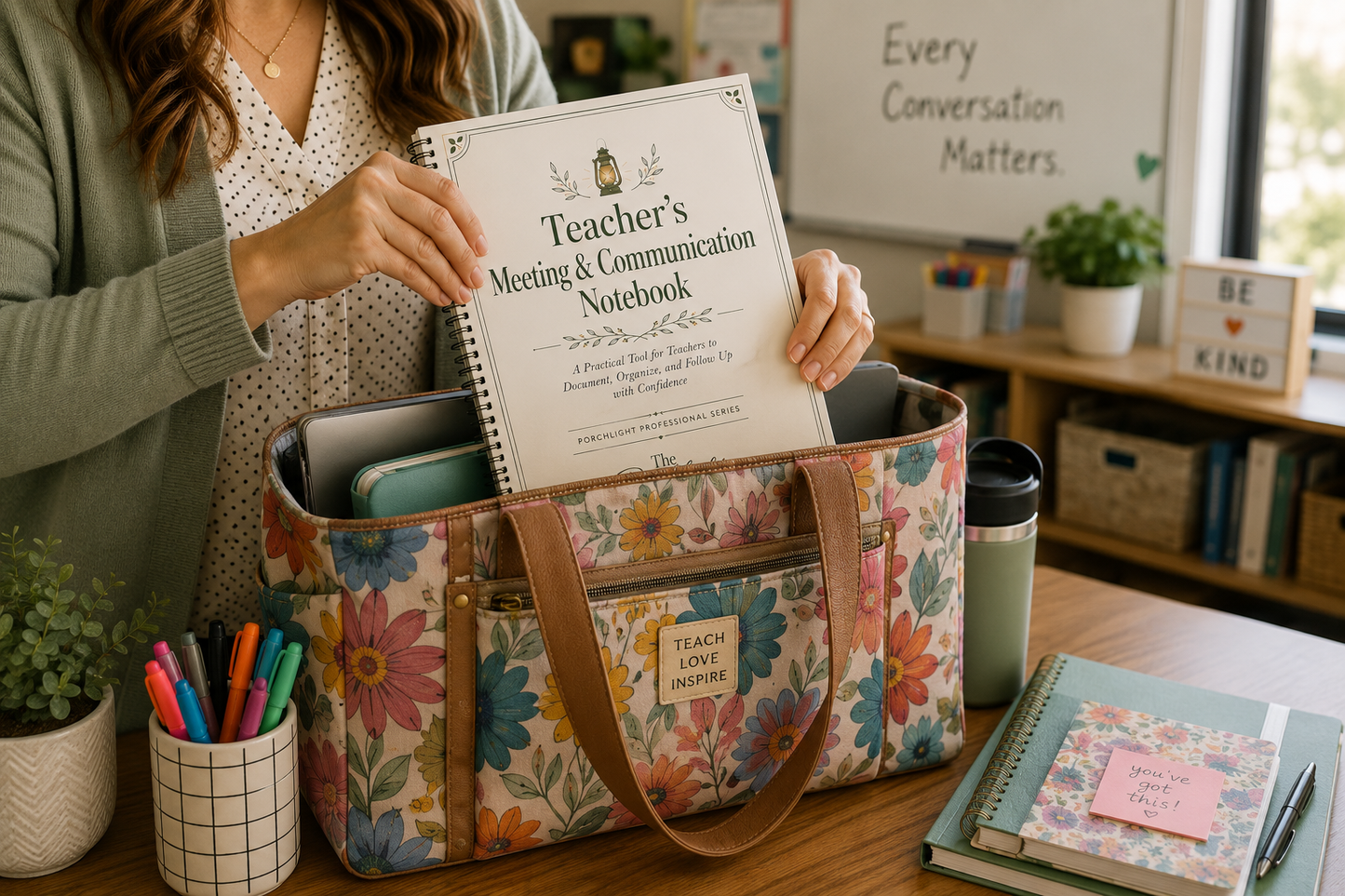 The Teacher's Meeting and Communication Notebook