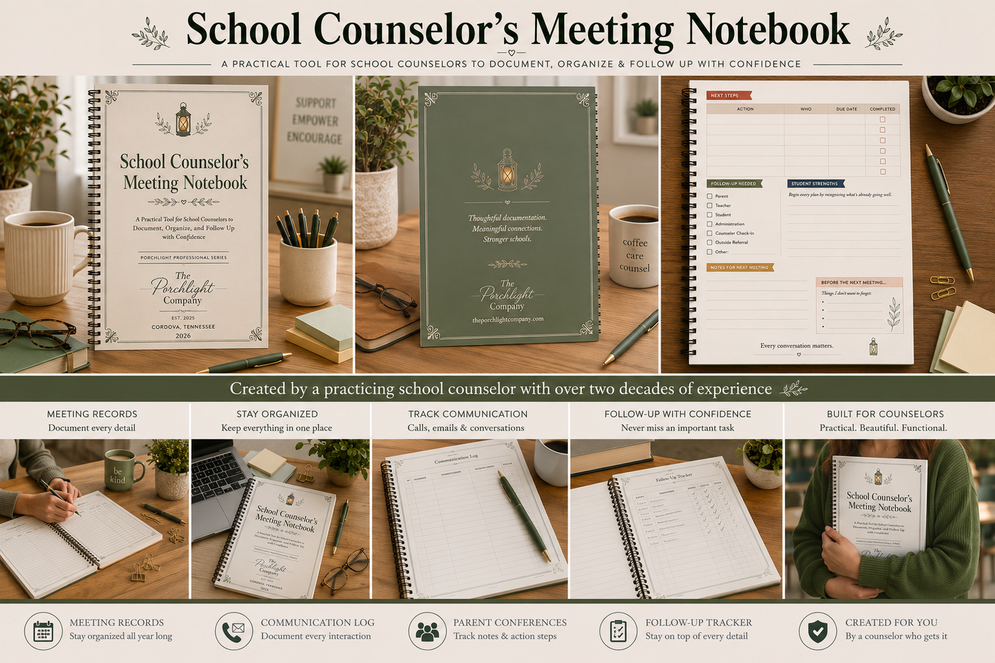 The School Counselor's Meeting Notebook
