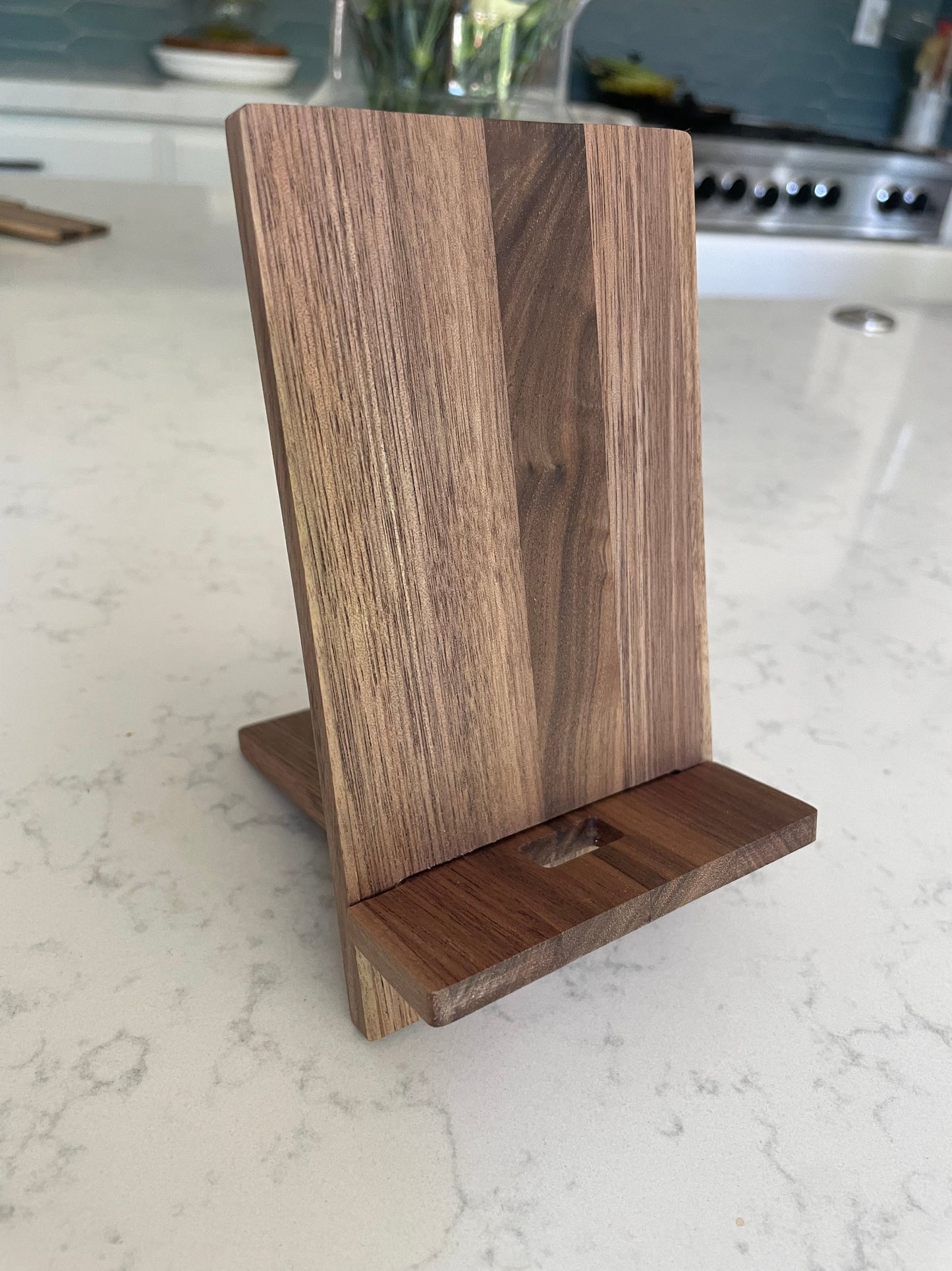 Portable Hardwood Phone Stand