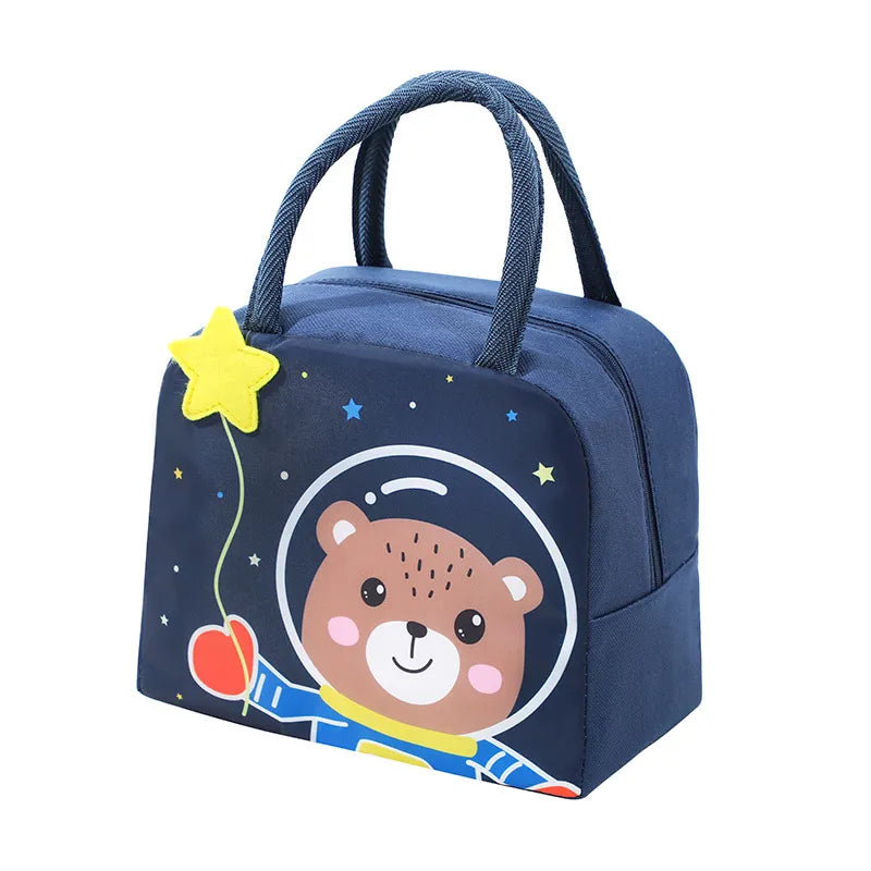 Thermal Lunch Box with 3D details