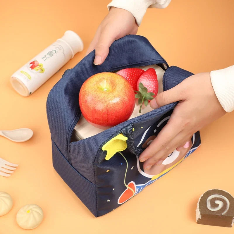 Thermal Lunch Box with 3D details