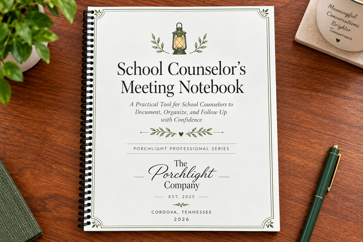 The School Counselor's Meeting Notebook